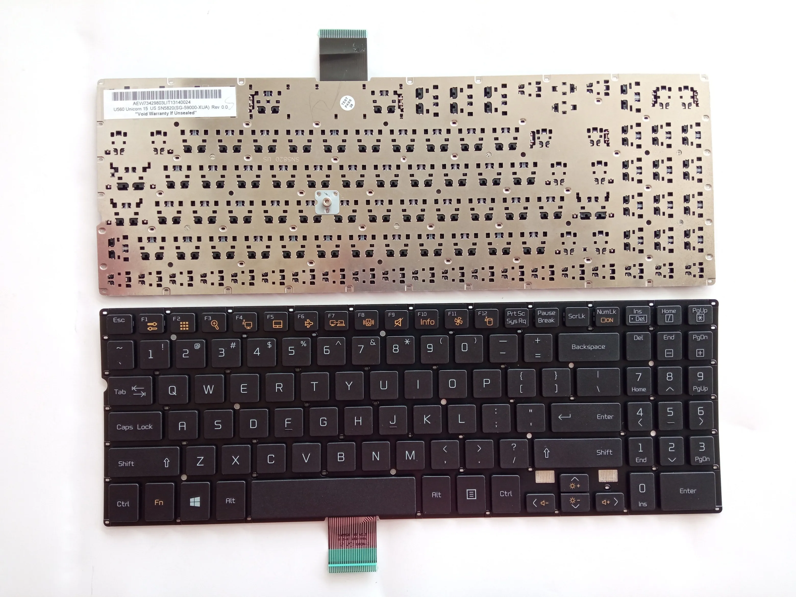 Picture of Laptop US keyboard forNew Replacement Keyboard Laptop For LG U560 BLACK US US Layout